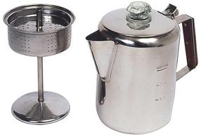 Кофейник GSI Outdoors Glacier Stainless, нержавеющая сталь
