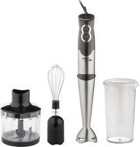 Rokas blenderis Gallet Naucelle 3-in-1 MIX 435, melns krās./nerūsējošā tērauda krās.