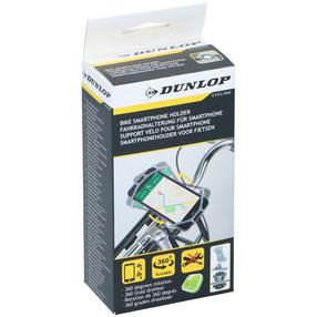 Велосипедный держатель для телефона Dunlop Cycling, силикон, серый цв.