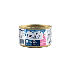 Šlapias kačių maistas Exclusion Mediterraneo Kitten, vištiena, 0.085 kg