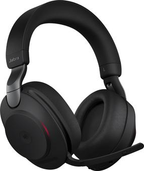 Bezvadu austiņas Jabra Evolve2 85 Link380a MS Stereo, melna krās.