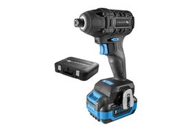 Аккумуляторный ударный гайковерт-отвертка с батареей Högert HT2E255-B14ID, 18 В, 4 Ah