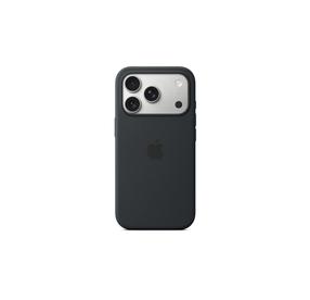 Telefono dėklas Apple Silicone MagSafe MGFK4ZM/A, juoda sp.