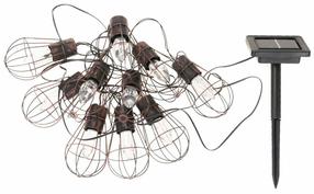 Гирлянда лампочек Loft TG55963, 3.8 м, 10 LED, Медный цв.