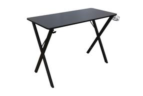 Стол для компьютерных игр Domoletti Agada, 110 см x 50 см, 75 см, черный цв.