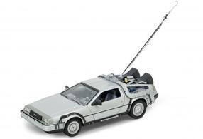 Žaislinis automobilis Dromader Back To The Future I Time Machine 22443, 1:24, sidabro sp.