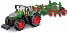  Игрушечный трактор Bburago Farm Fendt 18-31665, зеленый цв.
