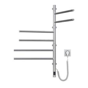 Elektrinis rankšluosčių džiovintuvas Thermoval TVX AR 80 Nordic IP44 INOX, chromo sp., 49 cm x 81.2 cm, 57 W