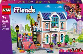 Конструктор LEGO® Friends Семейный дом Лианн 42687, 946 шт.