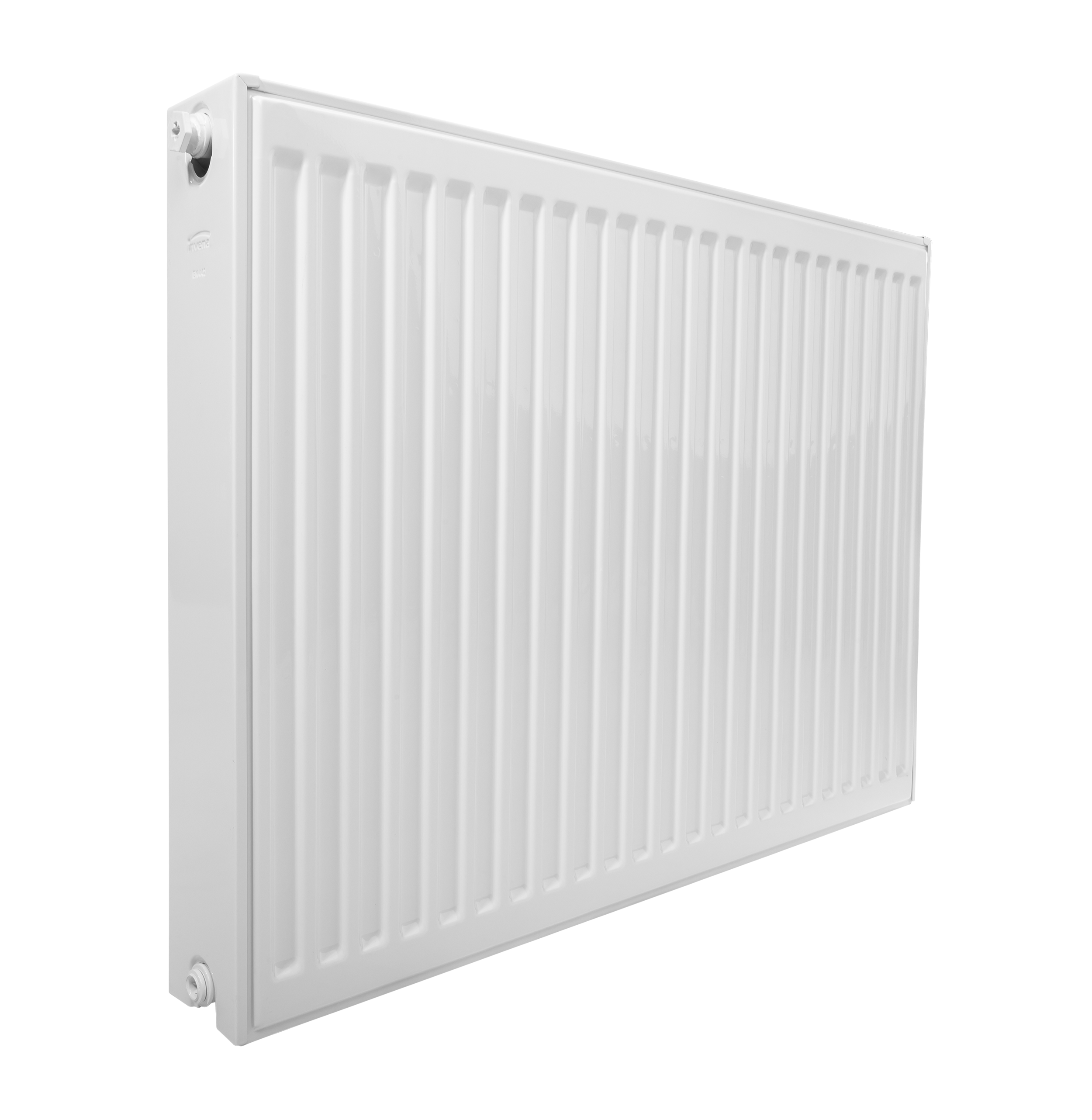 Radiaator Invena K11 RAL 9016, 60 cm x 60 cm, külgühendus, 541 W, valge v.