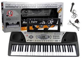 Elektrinis pianinas su mikrofonu Lean Toys MQ-810