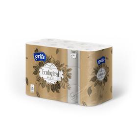 Tualetes papīrs Grite Ecological, 3 sl, 24 gab.