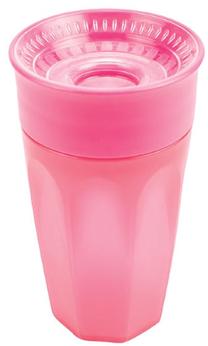 Vaikiškas puodelis Dr. Brown's Cheers 360 TC01039, 300 ml, 9 mėn., plastikas, rožinė sp.