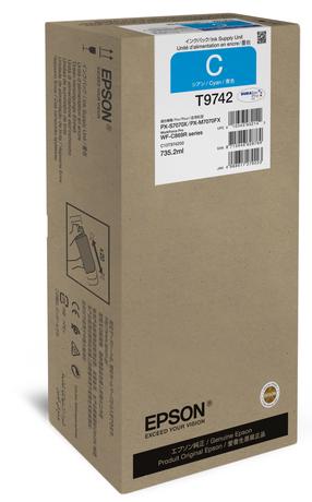 Toonerikassett Epson WF-C869R, sinine v., 735 ml