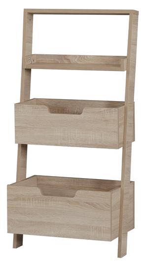 Vaikiška lentyna Kalune Design Low, ąžuolo sp., 59 cm x 35 cm x 120 cm