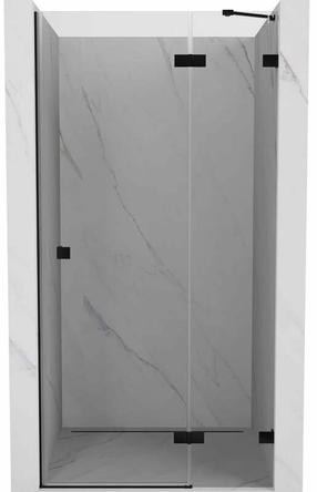 Dušo durys Mexen Lunar 834-085-000-70-00-P, 85 cm x 200 cm, juoda sp./grūdintas