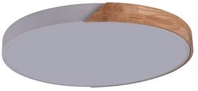 Valgusti lagi CristalRecord Taoro, LED, 3000 - 6000 °K, valge v./puidu v. / valge v., 51 x 51 cm