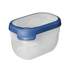Pārtikas uzglabāšanas konteiners Curver Grand Chef Eco 123682, 0.75 l, caurspīdīga krās./zila krās.