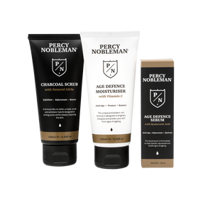 Sejas kopšanas komplekts vīriešiem Percy Nobleman Skin Defence
