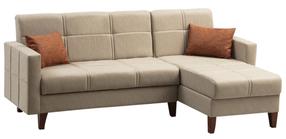 Sofa-lova Hanah Home Polya 730MST1306, smėlio sp., 130 x 216 cm x 86 cm