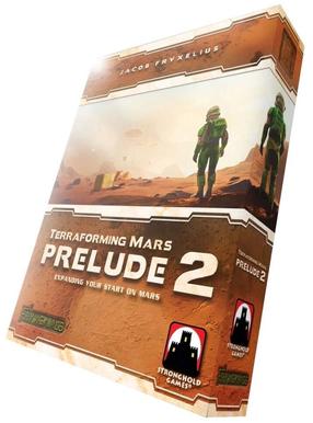 Kāršu spēle FryxGames Terraforming Mars Prelude 2, EN