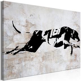 Reprodukcija Artgeist Greyhound Race MDF02, 30 cm x 20 cm