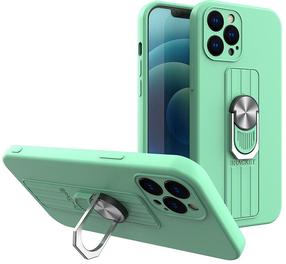 Telefoni ümbris Hurtel Ring Case, münt (mint) v., Apple