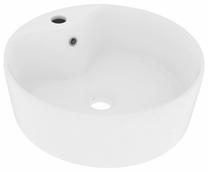 Vonios praustuvas VLX Luxury 147031, keramika, 36 cm x 36 cm x 13 cm, balta sp.