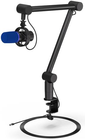 Kondensatora mikrofons Endorfy Solum Broadcast, melna krās.