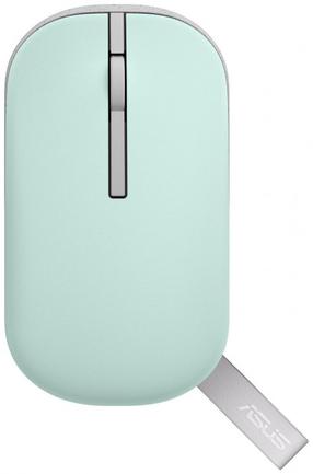 Belaidė kompiuterinė pelė Asus MD100, bluetooth, žalia sp.