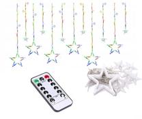 Lempučių girlianda Stars, 3 m, įvairių spalvų, 138 LED