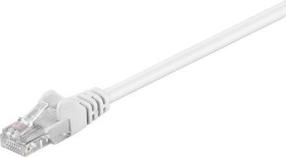 Сетевой кабель Goobay Cat5e U/UTP 68501 RJ-45, RJ-45, 1 м, белый цв.