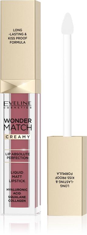 Губная помада Eveline Cosmetics Wonder Match Creamy, 6.8 мл, cashmere rose цв., 08