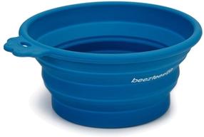 Миска для животного Beeztees Collapsible Bowl, 17 см x 17 см x 15 см, синий цв.