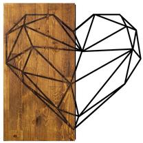 Sienos dekoracija Wallity Heart, 58 cm x 58 cm