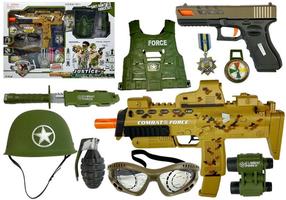 Rinkinys vaidmenų žaidimui Military Toy Set