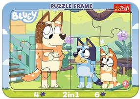 Dėlionė Trefl Baby Bluey and Bingo, 32 cm x 23 cm, 10 vnt.