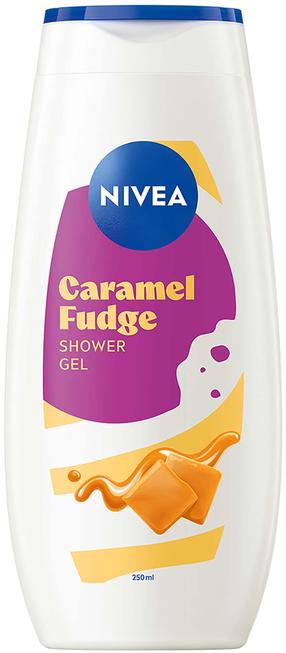 Kūno prausimosi želė Nivea Caramel Fudge, 250 ml