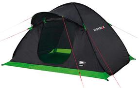 Kolmekohaline telk High Peak Swift 3 10144, must v./roheline v., 210 cm x 180 cm x 130 cm
