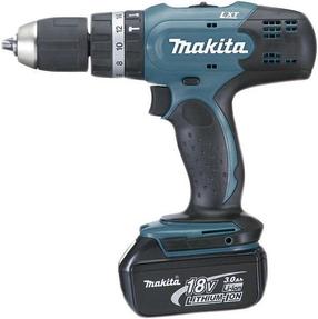 Smūginis gręžtuvas su akumuliatoriumi Makita DHP453RFE, 18 V, 3 Ah