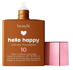 Skystas makiažo pagrindas Benefit Hello Happy, deep warm sp., 7, 30 ml