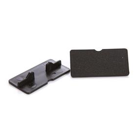Fiksators Haushalt F1/S29, 4.2 cm x 2 cm x 2 cm, melna krās., 10 gab.