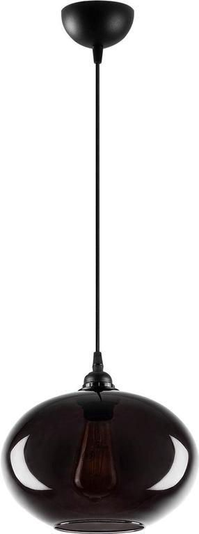 Valgusti rippuv Opviq Smoked 050 892OPV1867, E27, 1 x 40 W, must v. / must v.