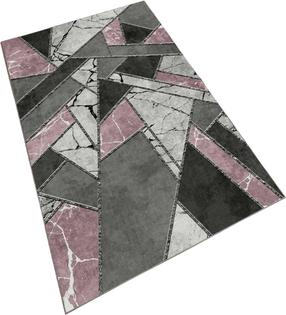 Kilimas Conceptum Hypnose W900, juoda sp./pilka sp./tamsiai pilka sp., 180 cm x 120 cm
