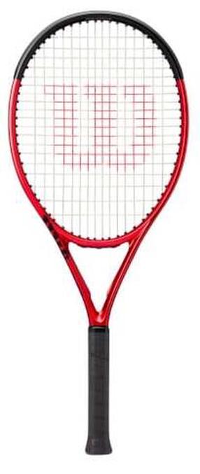 Теннисная ракетка Wilson Clash 26 V2 WR074610U, черный цв./красный цв.