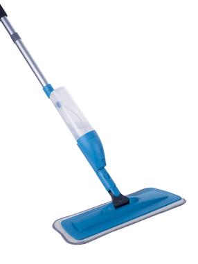 Grīdas tīrīšanas komplekts Thema Lux TP09, 107 cm, zila krās./balta krās./pelēka krās.