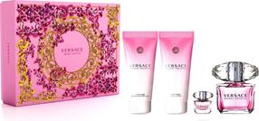 Dovanų komplektas moterims Versace Bright Crystal, 4 vnt.