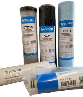 Filtrikassettide komplekt Ecosoft CHV5MCSVECO
