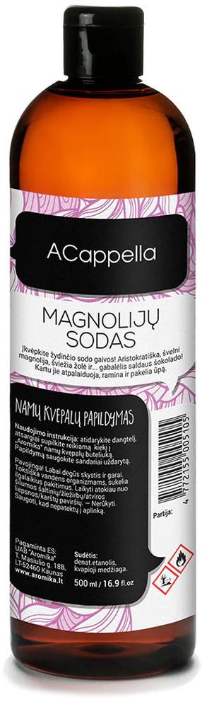 Kodulõhnastaja ACappella Magnolia Garden Reed Diffuser Refill, 500 ml