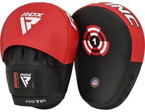 Boksa ķepa RDX Fokus Pads T1, melna krās./sarkana krās.